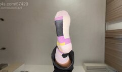 Under Miranda's Socks and Bare Feet