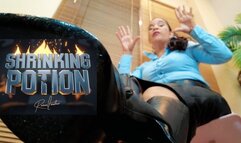 Shrinking potion , get inside my pocket Reina Leather POV