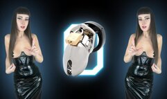 Another month of chastity for unlucky loser - NNN, humiliation, shiny tease & denial