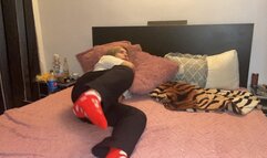 Trying to relax with loud farts