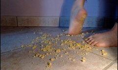 crushing chips with arched feet