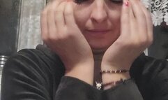 Weaking up in night to smoke by Anna Sparkle