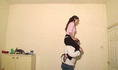 Hannah's Shoulder Ride