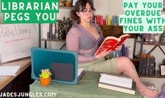 Librarian Pegs Your Ass in the Library | Pegging POV