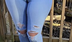 Wetting on the boardwalk