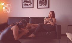 Keyla Ballbusting and Feet Worship