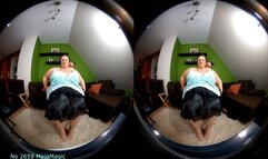 VR180 3D - Sharon in: The Joy of an Intense Big Boobs Massage (Clip No 2659 - 4K mp4 version)