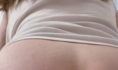 Morning bathroom visit