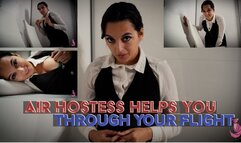 Air Hostess Helps You Through Your Flight