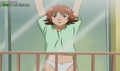 Hot wife has rough bondage sex