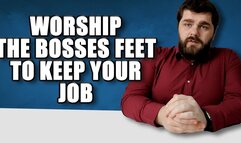 Worship Your Bosses Feet To Keep Your Job With Feet Licking And Toe Sucking