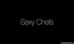 Sexy Lesbian Chefs Unwind