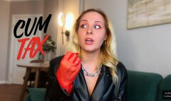 Cum TAX - Orgasm Control Humiliation Slave Training