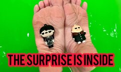 THE SURPRISE IS INSIDE