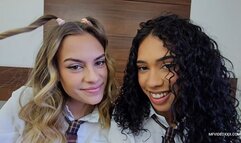 Forbidden kiss of college girls - VOL #03 - MAYA and MARY ALVEZ - NEW MF NOV 2024 - FULL VERSION