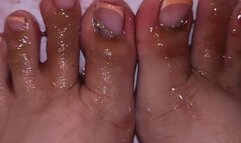 Strawberry Jelly Ebony Foot Play