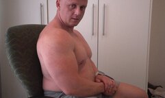 Thick Musclestud Burping in Your Face!