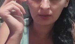 Just a smoke and cough video at discount by Anna Sparkle