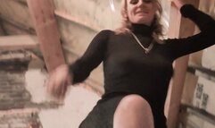 Brutal trampling session -Rosanna- [Extreme clip] (Slave prespective)