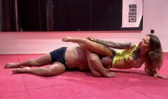 Foxxy’s smothering and scissors domination for Scott