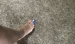 Foot Domination - teenie is Punished by Giantess Giant Sole for Delivering Giantess Package Late, femdom, giantess, shrinking fetish  1080