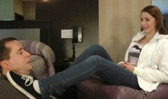 Gianna's First Foot Fetish Experience - Complete Version - (HD Ready 720p Version)