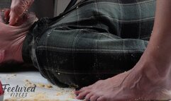 All you deserve is the crumbs off my feet bitch