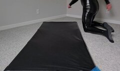 Escaping From a Latex Vacbed