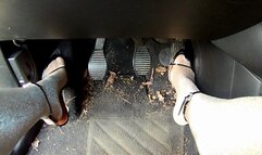 Rental Car - High heels driving