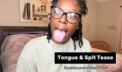 Tongue and Spit Tease