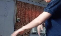 Sharp Nails Back Massage