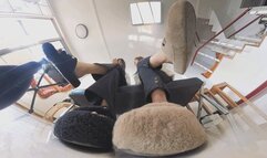 6K YUANYUAN HEIYU Platform sandals humiliate Dwarf Thomas 360VR