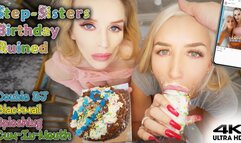 Step-Bro Blackmails Brat Step-Sisters on Birthday