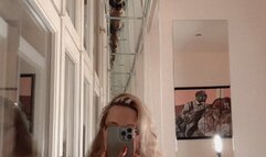 Look in front of the mirror