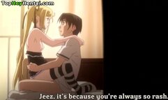 Horny college couple passionate sex