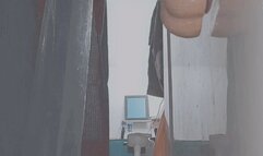 Shower 8Inch Dildo on wall, Riding in Tub