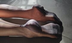 Milah Arches Wrinkled Soles Heaven 7 Secrets in Lace Stockings