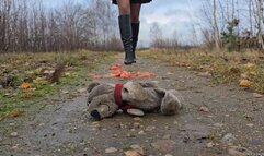 Tomatoes and Plushie Crush in Stiletto Boots