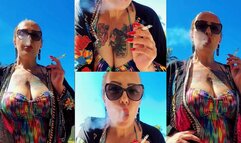 Newport - Simple smoking on a beautiful sunny day