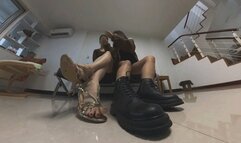 6K XINGGAN ERER high-heeled sandal boots rule 360VR