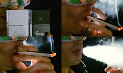 Smoking Cigaronne 120s White and Black together