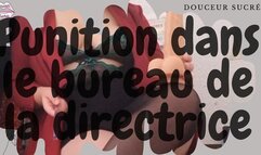 Punition dans le bureau de la directrice