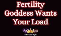 Cum Hungry Fertility Goddess