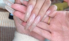 #114 - Close up cream on nails