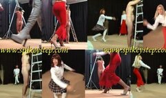 Russian Style Whipping -Lika And Koska -Double Swishing -Part One