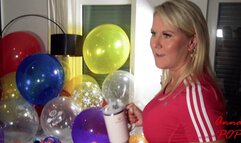 Riesiger Ballonspaß: Drücken & Platzen - Big Balloon Play: Squeeze & Burst