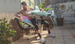 Brandon pop inflatable toys