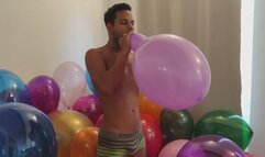 Didier Blow to pop balloon