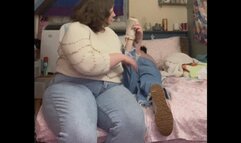 Thorough Foot Tickling with Oil