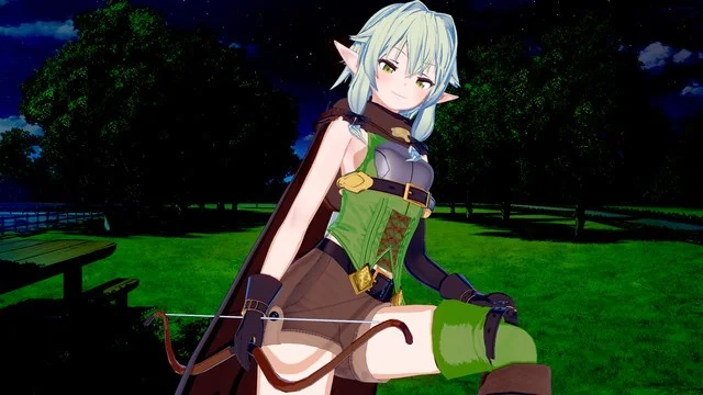 3d Green Anime Hentai Porn - Goblin Slayer: High Elf Archer Surprises You In The Woods (3D Hentai) Porn  Video